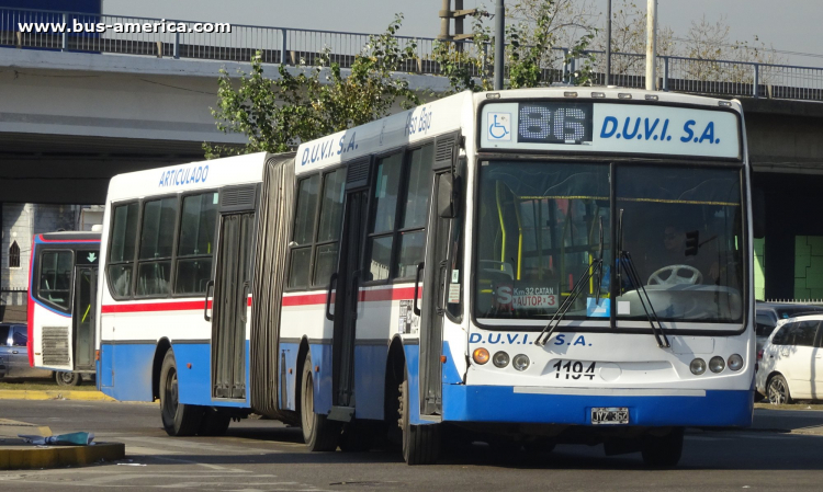 Mercedes-Benz O 500 UA - Metalpar Iguazú 2007 - DUVI
JYZ 367

Línea 86 (Buenos Aires), interno 1194
