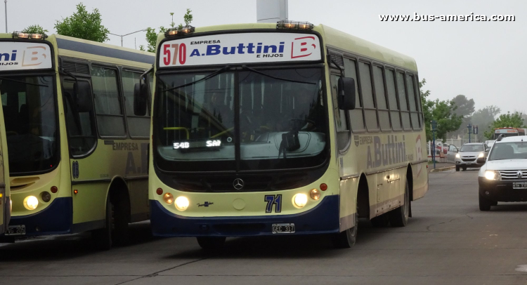 Mercedes-Benz OF 1417 - Metalpar Tronador - A.Buttini
GEC 317

Línea 548 (San Rafael), interno 71
