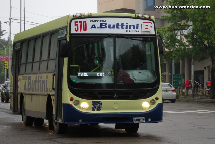 Mercedes-Benz OF 1417 - Metalpar Tronador - A.Buttini
GEG 782

Líneas 570 (San Rafael), interno 73
