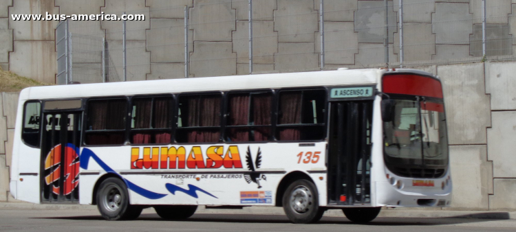 Mercedes-Benz OF 1417 - Metalpar Tronador - Lumasa
¿FWB 696?

Lumasa (Prov. Córdoba), interno 135
