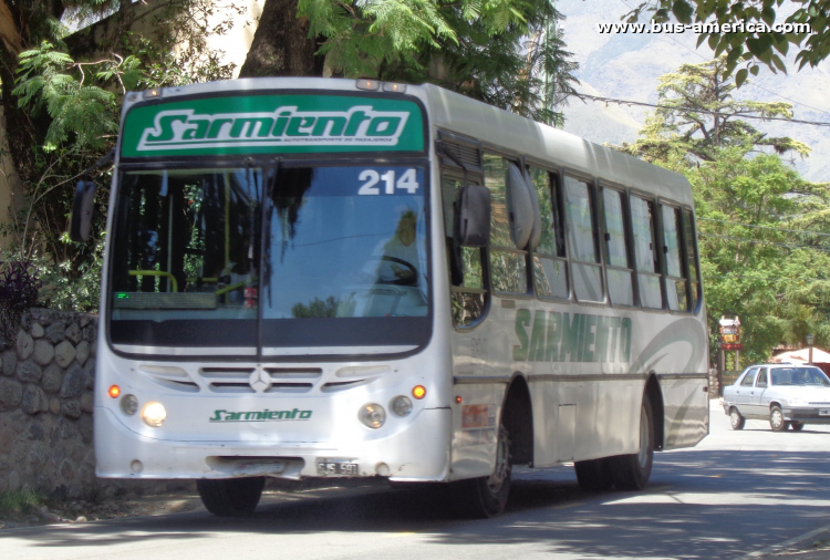 Mercedes-Benz OF 1418 - Metalpar Tronador - Sarmiento , Socsa
GJS 591
[url=https://bus-america.com/galeria/displayimage.php?pid=59255]https://bus-america.com/galeria/displayimage.php?pid=59255[/url]
[url=https://bus-america.com/galeria/displayimage.php?pid=59256https://bus-america.com/galeria/displayimage.php?pid=59256/url]
[url=https://bus-america.com/galeria/displayimage.php?pid=59257]https://bus-america.com/galeria/displayimage.php?pid=59257[/url]

Socsa (Prov. Córdoba - servicio nacional no autorizado), interno 214, patente provincial 0655
