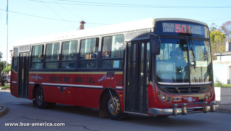 Mercedes-Benz OF 1418 - Metalpar Tronador - Exp. Emp. Lobos
IDK 583
[url=https://bus-america.com/galeria/displayimage.php?pid=56667]https://bus-america.com/galeria/displayimage.php?pid=56667[/url]

Línea 501 (Pdo. Lobos), interno 35
