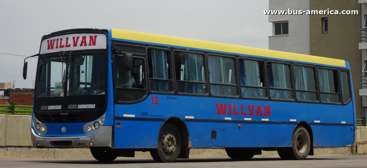 Mercedes-Benz OF 1722 - Metalpar Tronador - Willvan
IKF 976
[url=https://bus-america.com/galeria/displayimage.php?pid=68529]https://bus-america.com/galeria/displayimage.php?pid=68529[/url]

Willvan (Prov.Sgo. del Estero), interno 12

Horarios noviembre 2024
Ida: 13:30 lunes a viernes, 19:30 lunes a viernes
