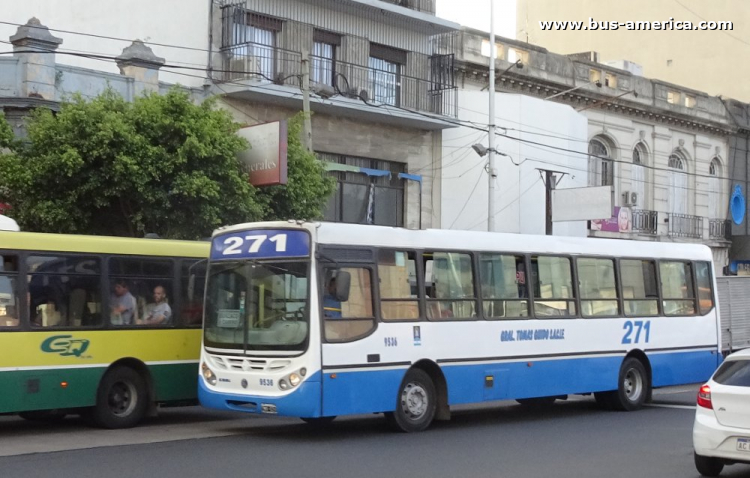 Mercedes-Benz OF 1722 - Metalpar Tronador - Gral. Tomás Guido
LNX 029

Línea 271 (Prov. Buenos Aires), interno 9536
