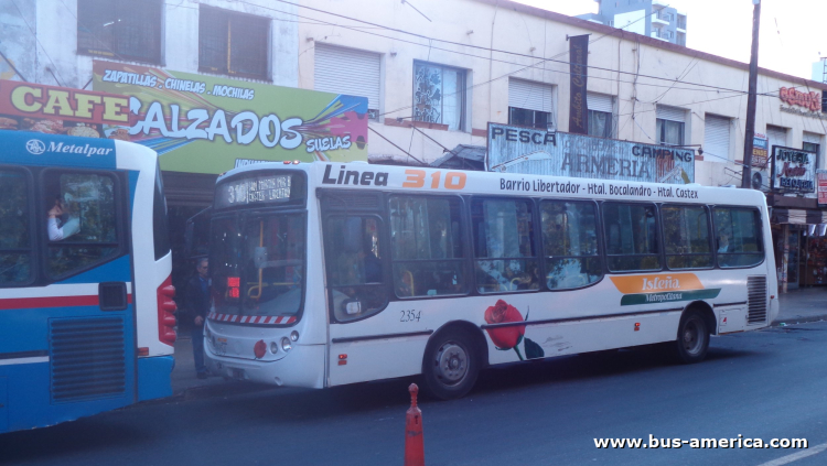 Mercedes-Benz OH 1315 L SB - Metalpar Tronador - Isleña Metropolitana
Línea 310 (Prov. Buenos Aires), interno 2354
