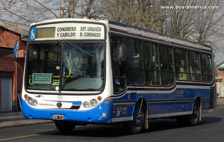 Mercedes-Benz OH 1315 L SB - Metalpar Tronador - Transp. Escalada
HPW 713

Línea 175 (Buenos Aires), interno 4
