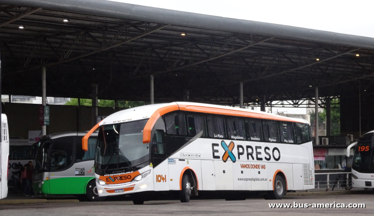 Mercedes-Benz O 500 R - Niccoló Avanti 26-136 - Expreso
AD 857 ZO
[url=https://bus-america.com/galeria/displayimage.php?pid=69800]https://bus-america.com/galeria/displayimage.php?pid=69800[/url]

Línea 411 (Prov. Buenos Aires), interno 1041 - 1356
