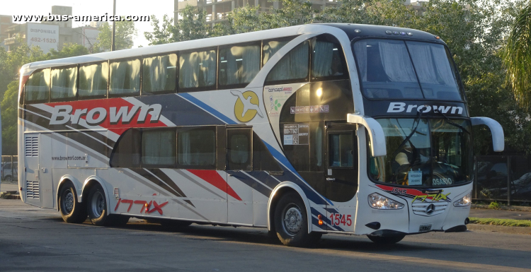 Mercedes-Benz O 500 RSD - Niccoló New Concept 2250 Isidro - Brown
PKJ 739
[url=https://bus-america.com/galeria/displayimage.php?pid=61250]https://bus-america.com/galeria/displayimage.php?pid=61250[/url]
[url=https://bus-america.com/galeria/displayimage.php?pid=61251]https://bus-america.com/galeria/displayimage.php?pid=61251[/url]

Brown, interno 1545
