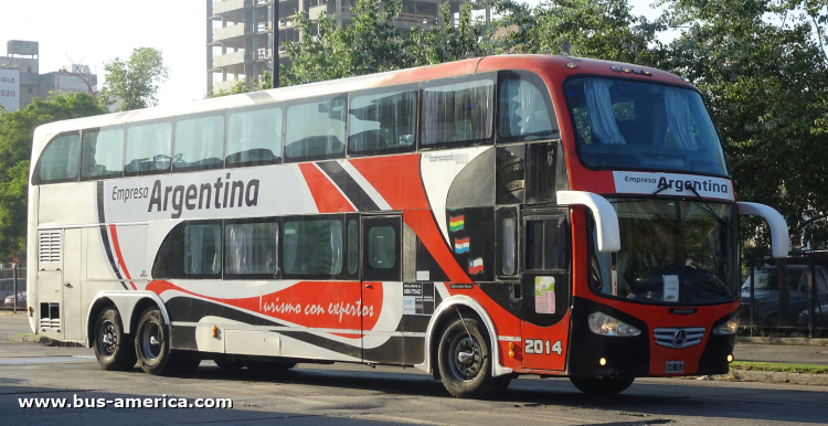 Mercedes-Benz O 500 RSD - Niccoló New Concpet 2250 Isidro - Emp. Argentina , Expertur
KVO 816
[url=https://bus-america.com/galeria/displayimage.php?pid=62541]https://bus-america.com/galeria/displayimage.php?pid=62541[/url]

Emp.Argentina (Expertur), interno 2014
