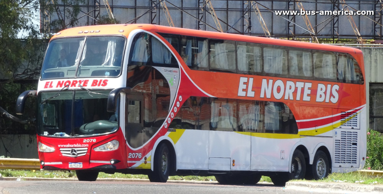 Mercedes-Benz O 500 RSD - Niccoló New Concept 2250 Isidro - El Norte Bis
AA 932 SR
[url=https://bus-america.com/galeria/displayimage.php?pid=61253]https://bus-america.com/galeria/displayimage.php?pid=61253[/url]
[url=https://bus-america.com/galeria/displayimage.php?pid=62503]https://bus-america.com/galeria/displayimage.php?pid=62503[/url]
[url=https://bus-america.com/galeria/displayimage.php?pid=62504]https://bus-america.com/galeria/displayimage.php?pid=62504[/url]

El Norte Bis, interno 2076
