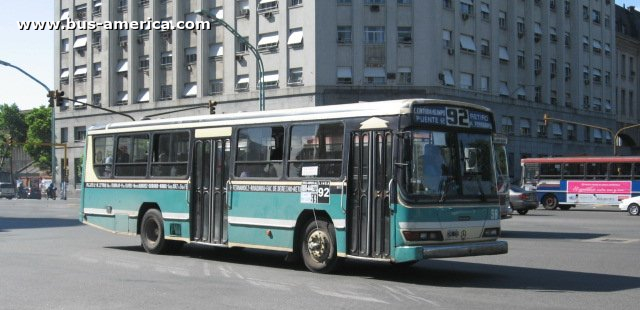 Mercedes-Benz OH 1621 L - Galicia 4-98 - M.O.Saenz Peña
Línea 92 (Buenos Aires), interno 59
