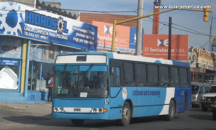 Mercedes-Benz OH 1621 L - Marcopolo GV Torino - Cdad. de Córdoba
BRR 296

Línea E (Córdoba), interno 57
