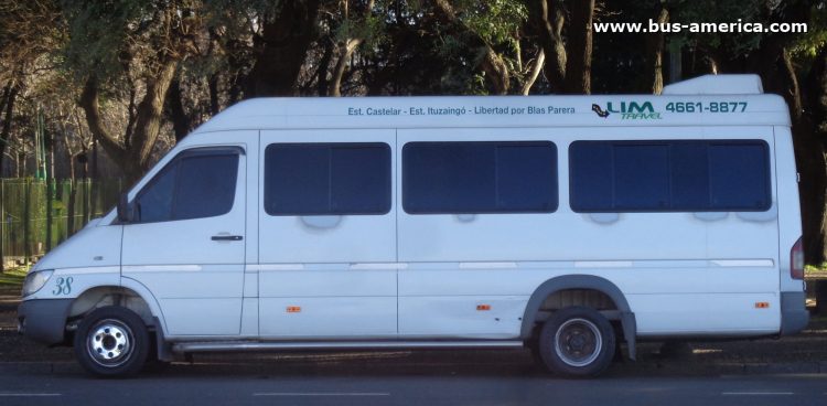 Mercedes-Benz Sprinter 413 CDI - LIM
LIM (Buenos Aires), interno 38
