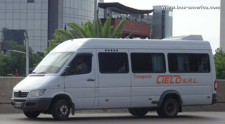 Mercedes-Benz Sprinter 415 CDI - Delicia
JRP 322

Cielo (Prov.Sgo. del Estero)
