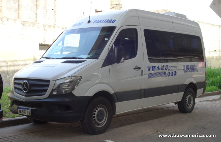 Mercedes-Benz Sprinter 415 CDI - Trans Lobo , Lavallense
AB 597 LN
[url=https://bus-america.com/galeria/displayimage.php?pid=67750]https://bus-america.com/galeria/displayimage.php?pid=67750[/url]

Trans Lobo (Prov.Sgo.del Estero)
