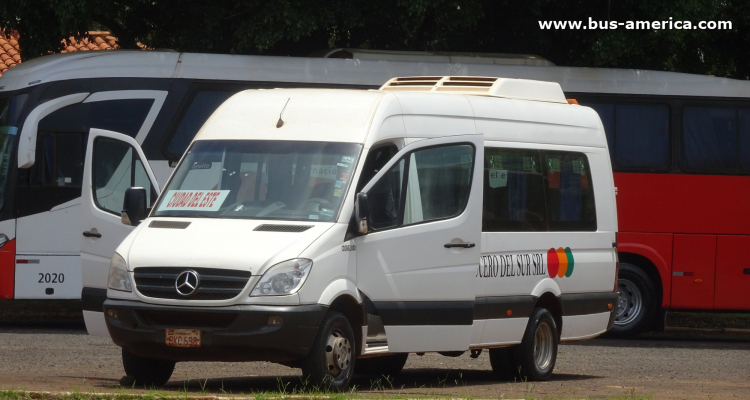 Mercedes-Benz Sprinter 515 CDI (en Paraguay) - Crucero Del Sur
BKC 598

Crucero del Sur, unidad 2000
