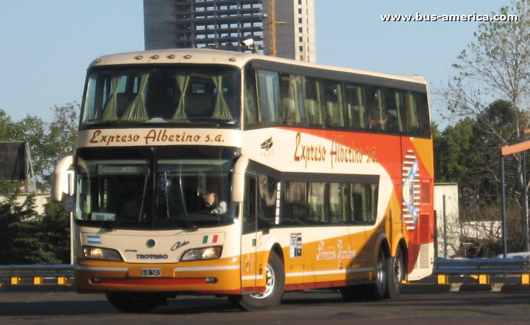 Mercedes-Benz O 500 RSD - Troyano Calixto - Expreso Alberino
GJA 542
[url=https://bus-america.com/galeria/displayimage.php?pid=58149]https://bus-america.com/galeria/displayimage.php?pid=58149[/url]

Exp. Alberino, interno 21
