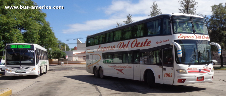 Scania K 380 - José Troyano Calixto Doble Piso - Exp. Del Oeste
HHX 612
[url=https://bus-america.com/galeria/displayimage.php?pid=66404]https://bus-america.com/galeria/displayimage.php?pid=66404[/url]

Exp. Del Oeste, interno 1005
