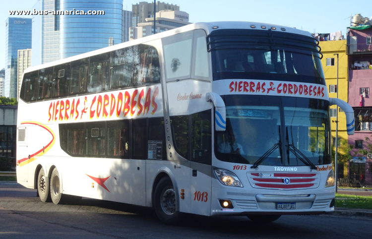 Scania K 400 - Autocar Troyano Calixto Doble Piso - Sierras Cordobesas
AA 807 KL
[url=https://bus-america.com/galeria/displayimage.php?pid=66407]https://bus-america.com/galeria/displayimage.php?pid=66407[/url]
[url=https://bus-america.com/galeria/displayimage.php?pid=66473]https://bus-america.com/galeria/displayimage.php?pid=66473[/url]

Sierras Cordobesas, interno 1013
Ex Exp. Del Oeste, interno 1013
