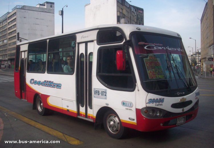 Chevrolet Isuzu NPR - Occidente Fenix - Coodiltra
VFB-072

Ruta 253 (Bogotá), unidad 20256
