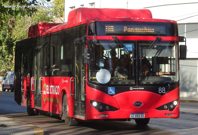 BYD K9 (en Argentina) - Mendotran , STM
AE 991 VO
[url=https://bus-america.com/galeria/displayimage.php?pid=66558]https://bus-america.com/galeria/displayimage.php?pid=66558[/url]

Línea 110 (Mendotran, Prov.Mendoza), interno 88
