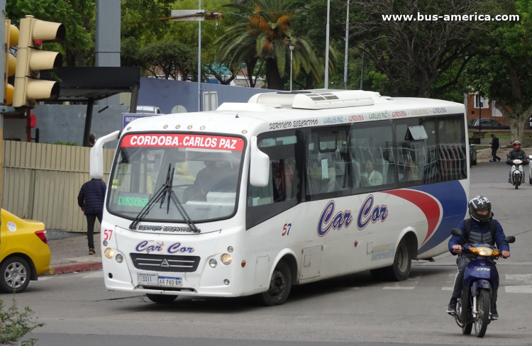 Agrale MA 10.0 - Todo Bus Zafiro - Car-Cor
AA 765 BM
[url=https://bus-america.com/galeria/displayimage.php?pid=69109]https://bus-america.com/galeria/displayimage.php?pid=69109[/url]

Car-Cor (Prov. Córdoba), interno 57, patente provincial 3311
