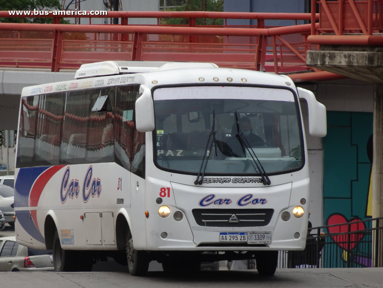 Agrale MA 10.0 - Todo Bus Zafiro - Car-Cor
AA 295 ZB
[url=https://bus-america.com/galeria/displayimage.php?pid=53260]https://bus-america.com/galeria/displayimage.php?pid=53260[/url]

Car-Cor (Prov. Córdoba), interno 81, patente provincial 3309

