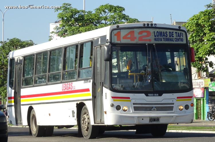 Agrale MA 15.0 LE - Todo Bus San Telmo II - Leagas
OXH 951
[url=https://bus-america.com/galeria/displayimage.php?pid=66804]https://bus-america.com/galeria/displayimage.php?pid=66804[/url]

Línea 142 (Prov.Tucumán), interno 8
