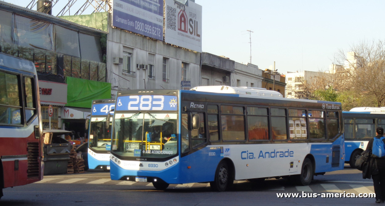 Agrale MT 15.0 - Todo Bus Retiro TB-38/21 - Andrade
AF 402 EL

Línea 283 (Prov. Buenos Aires), interno 8330
