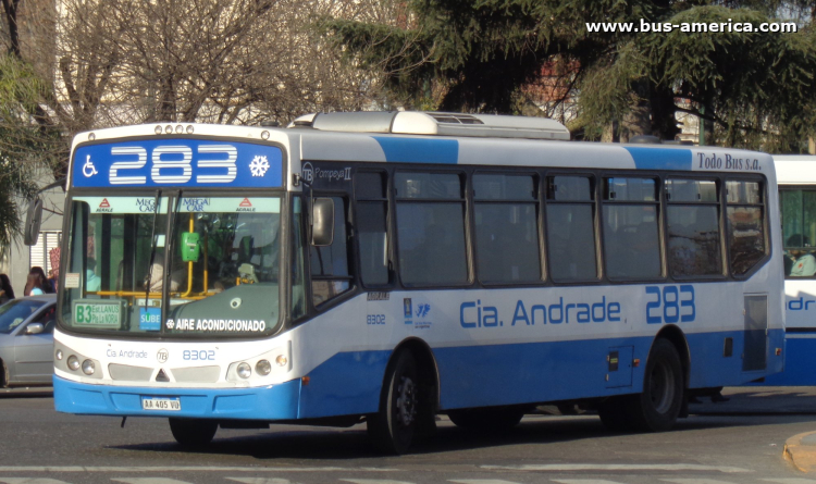 Agrale MT 15.0 - Todo Bus Pompeya II TB-13/14 - Andrade
AA 405 VU
[url=https://bus-america.com/galeria/displayimage.php?pid=66545]https://bus-america.com/galeria/displayimage.php?pid=66545[/url]

Línea 283 (Prov. Buenos Aires), interno 8302
