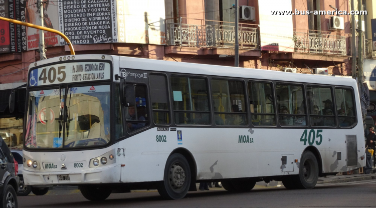 Agrale MT 15.0 LE - Todo Bus Pompeya II - MOA
NRB 104
[url=https://bus-america.com/galeria/displayimage.php?pid=60399]https://bus-america.com/galeria/displayimage.php?pid=60399[/url]
[url=https://bus-america.com/galeria/displayimage.php?pid=60400]https://bus-america.com/galeria/displayimage.php?pid=60400[/url]

Línea 405 (Prov. Buenos Aires), interno 8002
