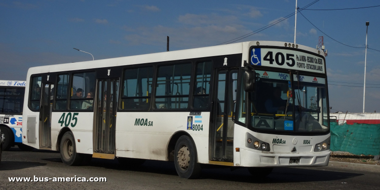 Agrale MT 15.0 LE - Todo Bus Pompeya II - MOA
NSU 261
[url=https://bus-america.com/galeria/displayimage.php?pid=60402]https://bus-america.com/galeria/displayimage.php?pid=60402[/url]

Línea 405 (Prov. Buenos Aires), interno 8004
