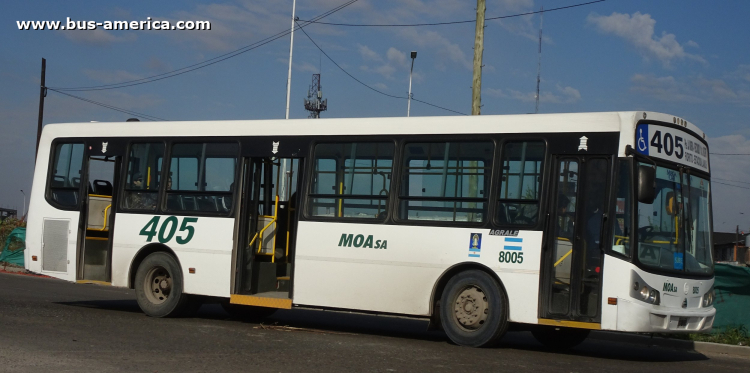 Agrale MT 15.0 LE - Todo Bus Pompeya II - MOA
NRB 109
[url=https://bus-america.com/galeria/displayimage.php?pid=60404]https://bus-america.com/galeria/displayimage.php?pid=60404[/url]

Línea 405 (Prov. Buenos Aires), interno 8005
