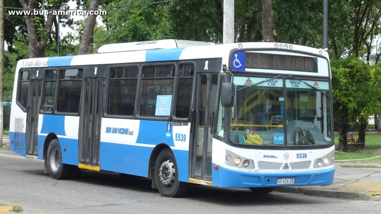 Agrale MT 15.0 LE - Todo Bus Pompeya II - Emp. San Vicente
AA 424 IG

Línea 388 (Prov. Buenos Aires), interno 5539
