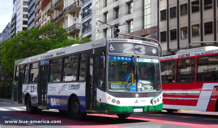 Agrale MT 15.0 LE - Todo Bus Pompeya III TB-23/16 - TARSA
AD 672 PG

Línea 23 (Buenos Aires), interno 4461
