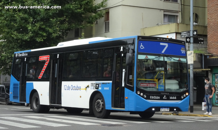 Agrale MT 15.0 LE - Todo Bus Retiro - 12 de Octubre
AF 041 MP

Línea 7 (Buenos Aires), interno 1444
