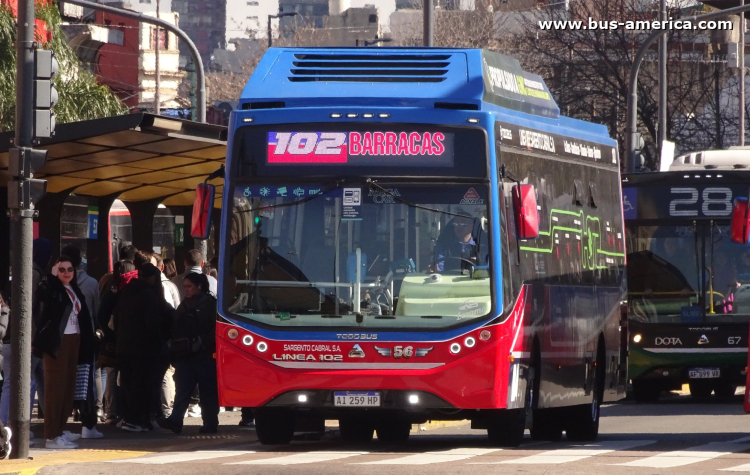 Agrale MT 17.0 GNV - Todo Bus Retiro TB 63/25 - Sgto.Cabral
AI 259 HP
[url=https://bus-america.com/galeria/displayimage.php?pid=70773]https://bus-america.com/galeria/displayimage.php?pid=70773[/url]
[url=https://bus-america.com/galeria/displayimage.php?pid=70774]https://bus-america.com/galeria/displayimage.php?pid=70774[/url]

Línea 102 (Buenos Aires), interno 56
