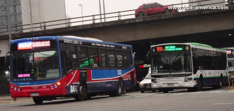 Agrale MT 17.0 LE - Todo Bus Pompeya III - Sgto.Cabral
AB 709 ZW

Línea 102 (Buenos Aires), interno 14
Ex línea Grupo FAM (Córdoba)
Ex línea 91 (Buenos Aires)
