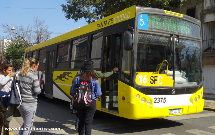 Agrale MT 17.0 - Todo Bus Pompeya III - Recreo , Grupo Autobuses
AC 302 BG

Linea 16 (Santa Fe), interno 2375
