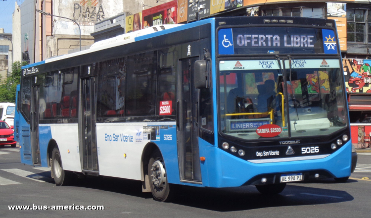 Agrale MT 17.0 LE - Todo Bus Retiro TB-39/21 - San Vicente
AE 998 PI

Línea ¿2079IE? (Buenos Aires), interno 5026
