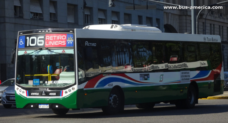 Agrale MT 17.0 LE - Todo Bus Retiro TB-44/22 - CUSA
AF 672 CW

Línea 106 (Buenos Aires), interno 4558
