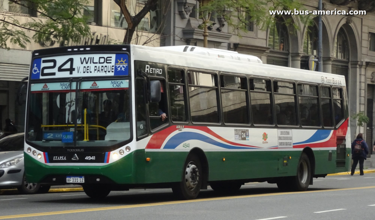 Agrale MT 17.0 LE - Todo Bus Retiro - ETAPSA
AF 231 IZ

Línea 24 (Buenos Aires), interno 4941
