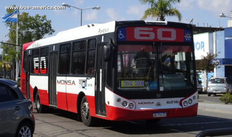 Agrale MT 17.0 LE - Todo Bus Pompeya III TB-24/16 - MONSA
AD 776 FZ

Línea 60 (Buenos Aires), interno 6216
