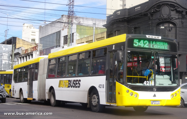 Agrale MT 27.0 - Todo Bus Pompeya III TB-34/17 - Autobuses
AC 322 QX

Línea 542 (Pdo.Lomas de Zamora), interno 4218
Ex línea 57 (Buenos Aires), interno 6603
