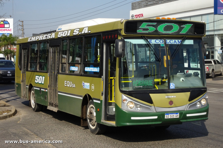 Mercedes-Benz OH 1721 L SB - BiMet 2010 - EQU
AD 505 WH

Línea 501 (Pdo. A.Brown), interno 19
