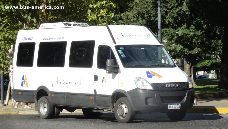 Iveco Daily 50C17 Vetrato - R & O Valle - Amisun
AB 469 CU

Amisun (Buenos Aires), interno 15
