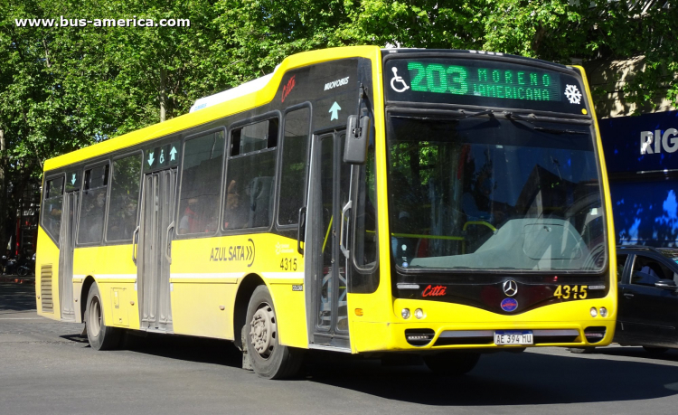 Mercedes-Benz O 500 U - Nuovobus Cittá - Azul
AE 394 MU
[url=https://bus-america.com/galeria/displayimage.php?pid=56088]https://bus-america.com/galeria/displayimage.php?pid=56088[/url]

Línea 203 (Prov. Buenos Aires), interno 4315

