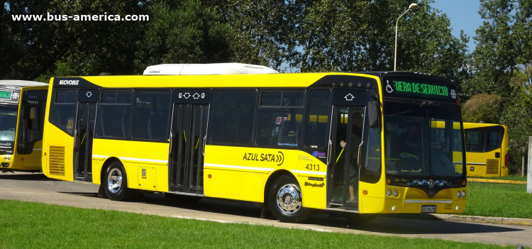 Mercedes-Benz O 500 U - Nuovobus Menghi Euro - Azul 
AE 394 MB

Línea 203 (Prov. Buenos Aires), interno 4313
