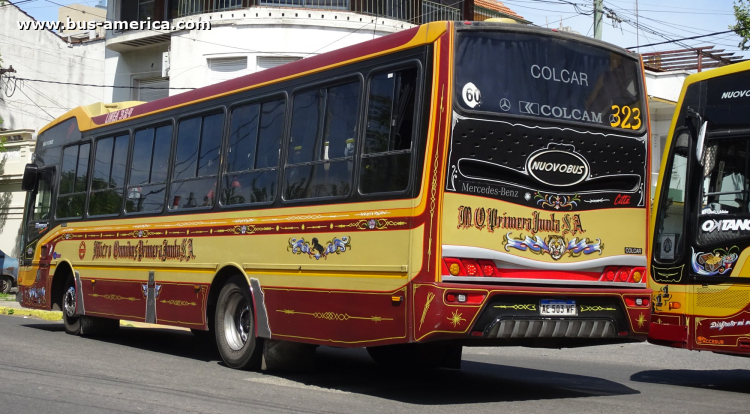 Mercedes-Benz OF 1621 - Nuovobus Cittá PH 0071 - M.O.Primera Junta
AE 503 WF
[url=https://bus-america.com/galeria/displayimage.php?pid=67390]https://bus-america.com/galeria/displayimage.php?pid=67390[/url]

Línea 583 (Pdo. Quilmes), interno 323
