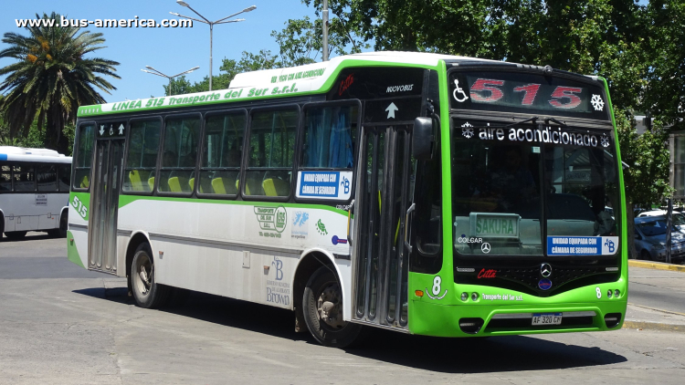 Mercedes-Benz OF 1621 - Nuovobus Cittá PH0071 - Transp.Del Sur
AF 320 CN
[url=https://bus-america.com/galeria/displayimage.php?pid=64076]https://bus-america.com/galeria/displayimage.php?pid=64076[/url]

Línea 515 (Pdo.Alte.Brown), interno 8
